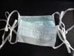 Anti Bacteria Disposable Non Woven Face Mask 3 Ply Surgical With Tie On