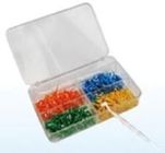 Colorful Dental Micro Applicators PP Handle Nylon Bristle