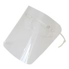 Full Transparent Dental Protective Wear , Clear Face Shield Visor With Frame