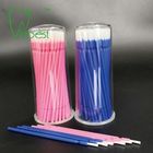 Bendable Colorful Handle Dental Micro Applicators With White Hair