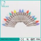 Colorful Nylon Dental Polishing Kit , Pencil Flat Dental Polishing Brush