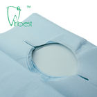 Waterproof Dental Protective Wear , Disposable Dental Bibs With Hole