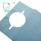 Waterproof Dental Protective Wear , Disposable Dental Bibs With Hole