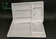 White Electronics Packaging Disposable Plastic Tray