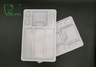 White Electronics Packaging Disposable Plastic Tray