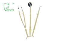 3 In 1 Sterile Disposable Mouth Mirror And Probe Tweezer