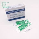 Sterile Disposable Surgical Blades , Carbon Steel Scalpel Blades