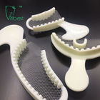 Nylon Mesh Dental Impression Tray , Full Arch Bite Dental Triple Tray