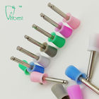Teeth Cleaning Dental Polishing Kit , Latch Type Dental Prophy Cups