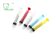 Medical Self Aspirating Disposable Colorful Dental Syringe 5ml
