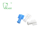 Sterile Luer Lock Luer Slip Dental Syringe Cap Disposable Blue White