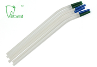 Universal Disposable Dental Surgical Tip PVC Dental Suction Tip Blue Green