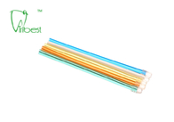 Clear Body Colorful PVC Dental Suction Tip Disposable Saliva Ejector