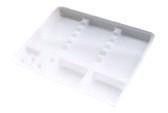 Small 19x14.8cm PP Plastic Dental Instrument Trays
