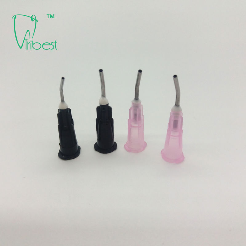 Medical Disposable Flushing Dental Pre Bent Needle Tips