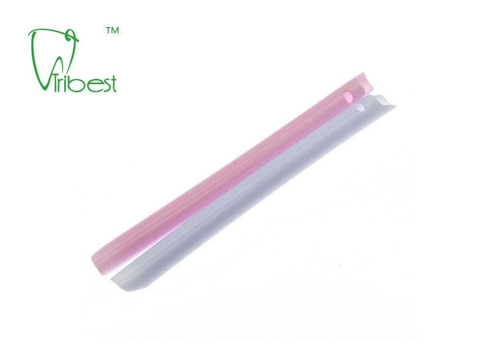 Disposable Clear PVC Dental Suction Tip High Volume Evacuator Vented